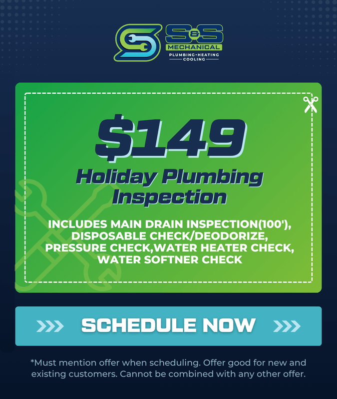 $149 holiday plumbing inspection